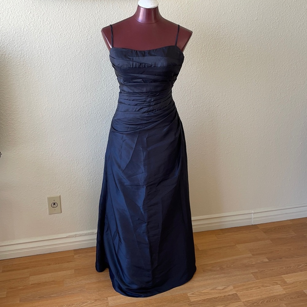 Bill Levkoff Night Gown Black Maxi Dress size 8